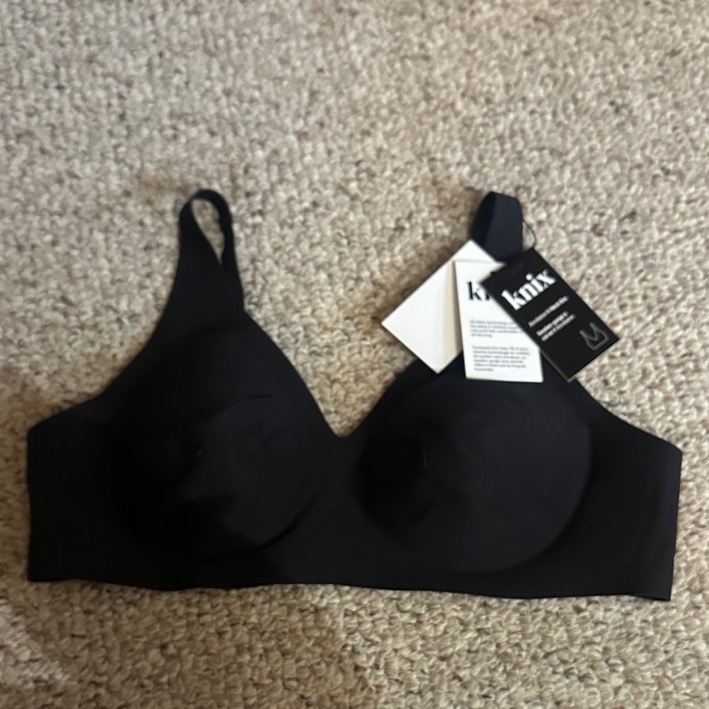 Knix Midnight Black Bra